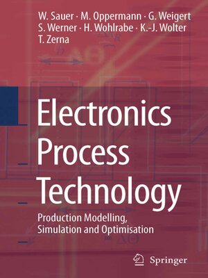 cover image of Electronics Process Technology